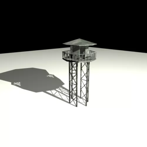 Vigilance Tower Design 3d model Vigilance Tower Design 3d model