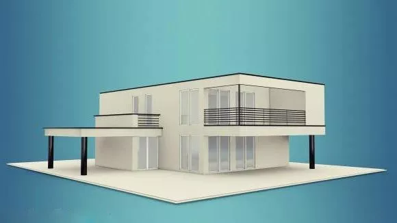 Modern Villa 3d model Modern Villa 3d model