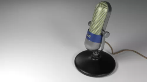 Shure Microphone 3d model