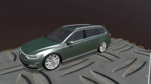 Volkswagen Beetle Couple Car 3d model