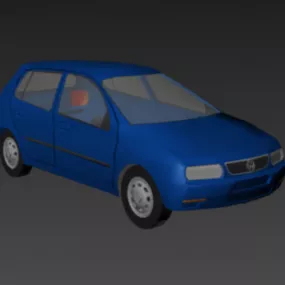 Volkswagen Polo 1995 Car 3d model