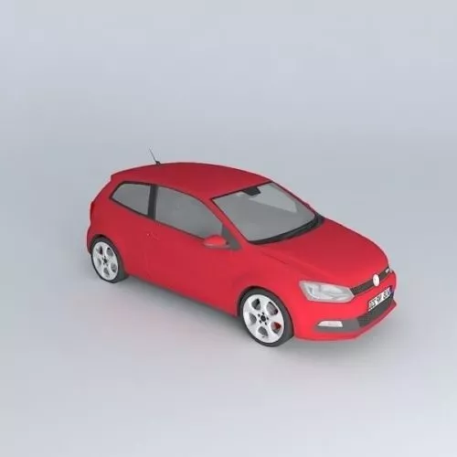 Vw Beetle Dune Car 3d model