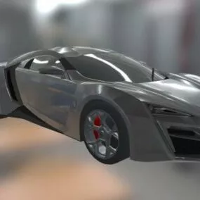 W Motors Sport Car 3d model