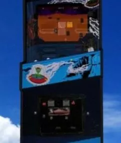 Wacko Cab Upright Arcade Game Machine 3d model