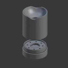 Printable Wacom Pen Holder 3d model