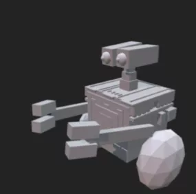 Wall-e Robot 3d model