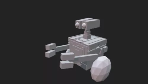 Wall-e Robot 3d model Wall-e Robot 3d model