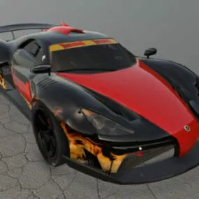 Watson Revenge Racing Car 3d model