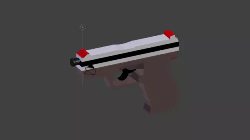 Military Square Weapon 3d model Military Square Weapon 3d model