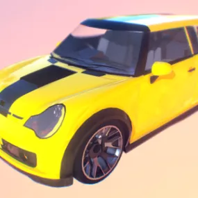 Weeny Gta Car 3d model