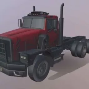 Us Star Truck Vehicle 3d model