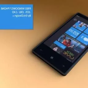 Windows Phone 3d model