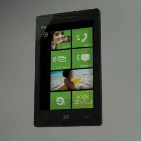 Windows Phone Design 3d model