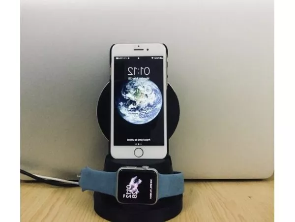 Iphone Apple Watch Charging Dock Printable 3d model Iphone Apple Watch Charging Dock Printable 3d model