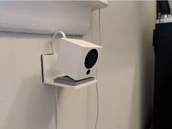 Wyze Camera Wall Mount Design 3d model Wyze Camera Wall Mount Design 3d model