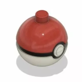 X-mas Poke-ball Printable 3d model