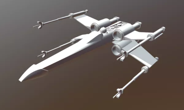 X-wing Airplane 3d model X-wing Airplane 3d model