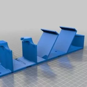 Printable Xbox One Ps4 Wall Mount 3d model