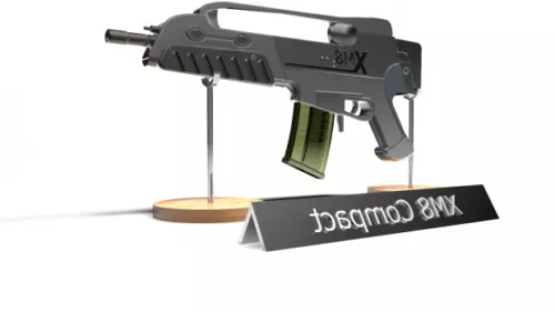 Xm8 Compact Gun 3d model Xm8 Compact Gun 3d model