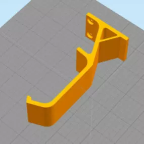 Printable Xbox One Controller Wall 3d model