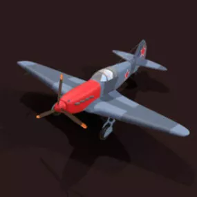 Yakolev Russian Aircraft 3d model