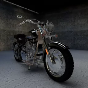Yamaha Motorcycle Design 3d model