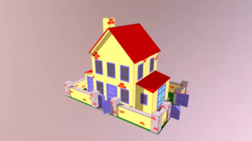 Id Card 3d model