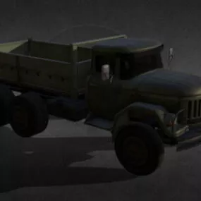 Zil Farm Truck 3d model