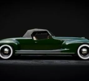 Zis-101 Sport Car 3d model