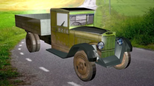 Front Wheel Loader Truck 3d model