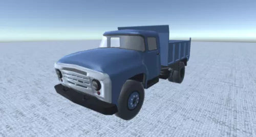 Truck Diesel Engine 3d model