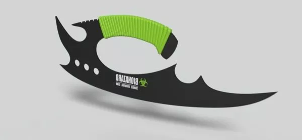 Chinese Knife 3d model
