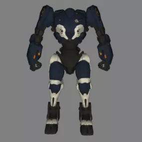 Zorn Sci-fi Robot 3d model