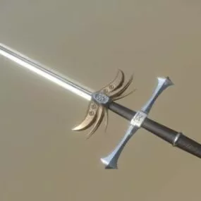 Zweihander Vintage Sword 3d model
