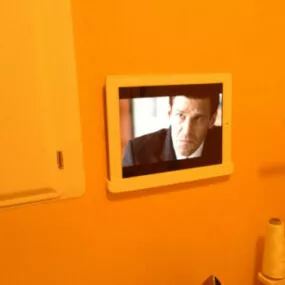 Printable Ipad Wall Mount 3d model