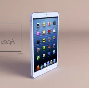 Apple Ipad Mini 3d model