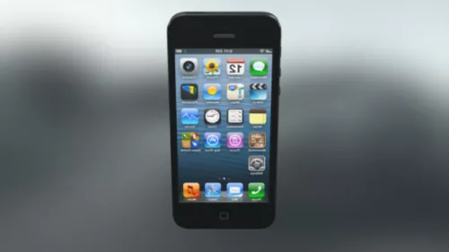 Simple Smartphone Concept 3d model