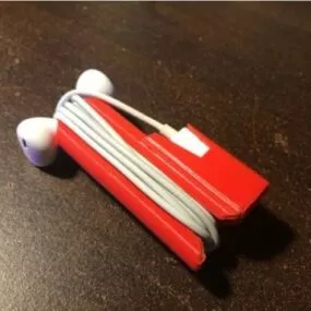 Iphone 7 Earphone Wrap Printable 3d model