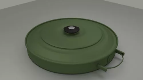 At Mine Army Weapon 3d model At Mine Army Weapon 3d model