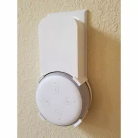 Printable Amazon Echo Dot Socket Mount 3d model