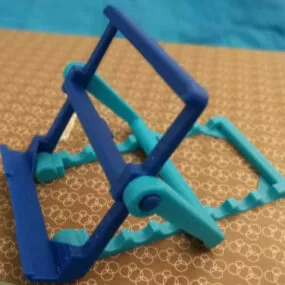 Printable Foldable Tablet Phone Stand 3d model