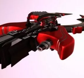 Sci-fi Goliath Spaceship 3d model