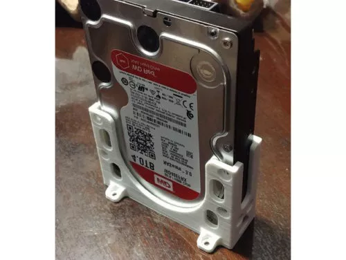 Printable 3.5 Inch Hard Drive Mount 3d model Printable 3.5 Inch Hard Drive Mount 3d model