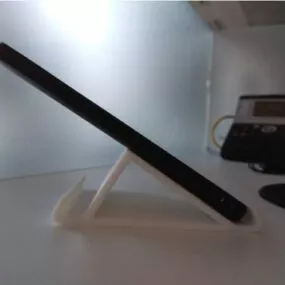 Printable Smartphone Stand Two Stand 3d model