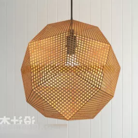 Circle Doted Lamp Design 3d model