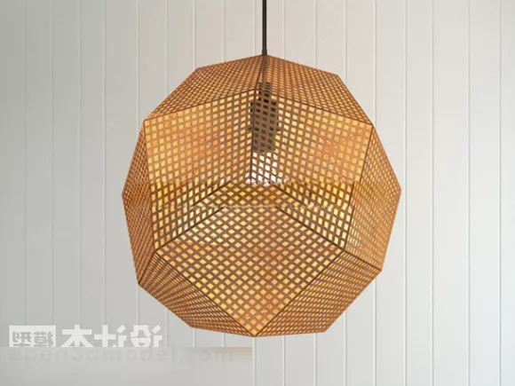 Circle Doted Lamp Design 3d model Circle Doted Lamp Design 3d model