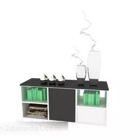Bookshelf Furniture 3d model