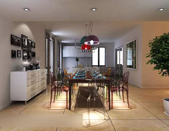 Modern Restaurant Interior 3d model Modern Restaurant Interior 3d model