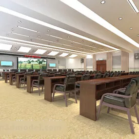 Lecture Hall Interior V1 3d model