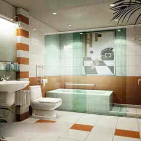 Toilet Interior V2 3d model